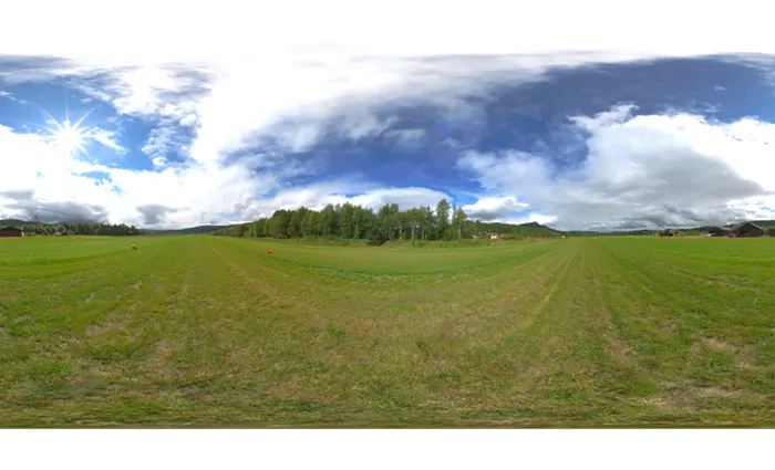 蓝天草地现代农业