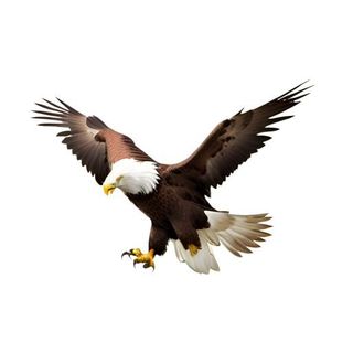 老鹰鸟动物免抠