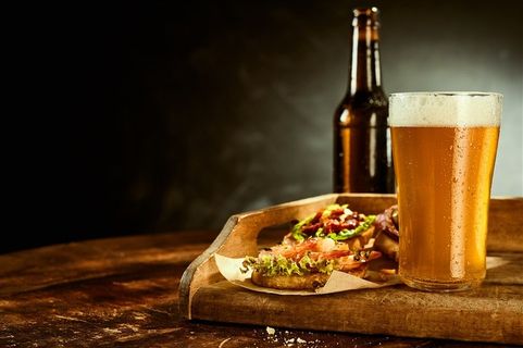 啤酒美食高清素材