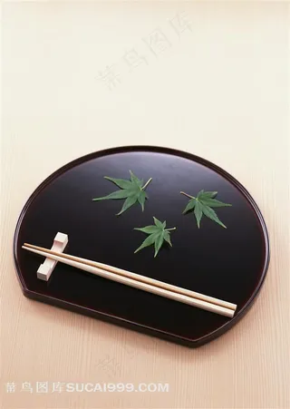 餐具筷子摄影素材