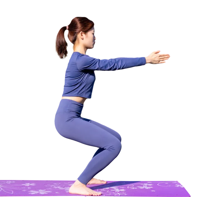 瑜伽人物免扣png