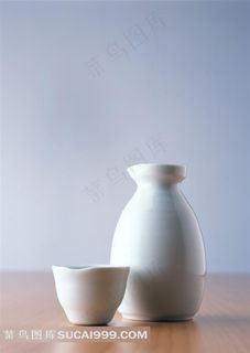 日本料理白酒素材
