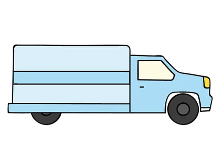 小货车卡通