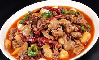 沙湾大盘鸡餐饮菜单高清图