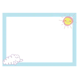 手抄报卡通边框