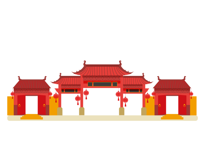 中国风格建筑