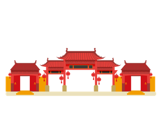 中国风格建筑