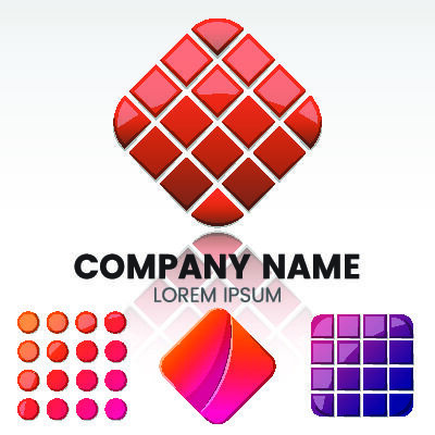 设计公司LOGO素材eps,ai矢量模版下载