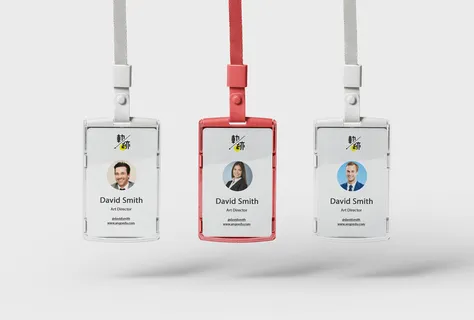 高端文创艺术品牌工牌VI样机