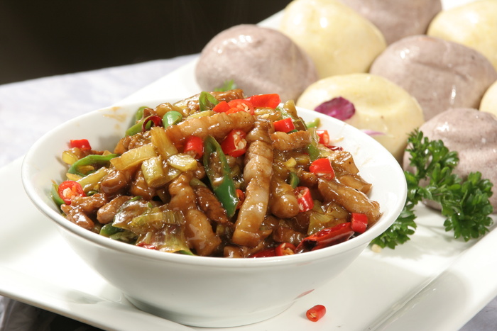 酸菜小炒肉 (6)