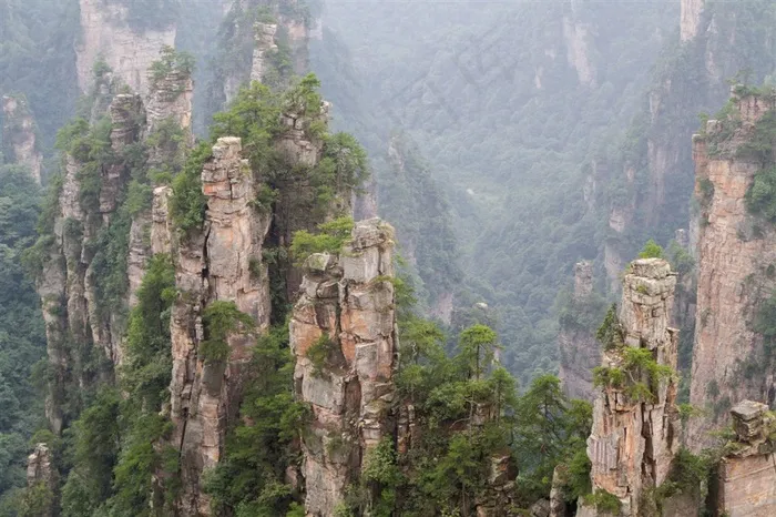 湖南张家界风景素材