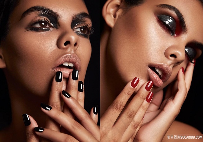 化妆品模特美容