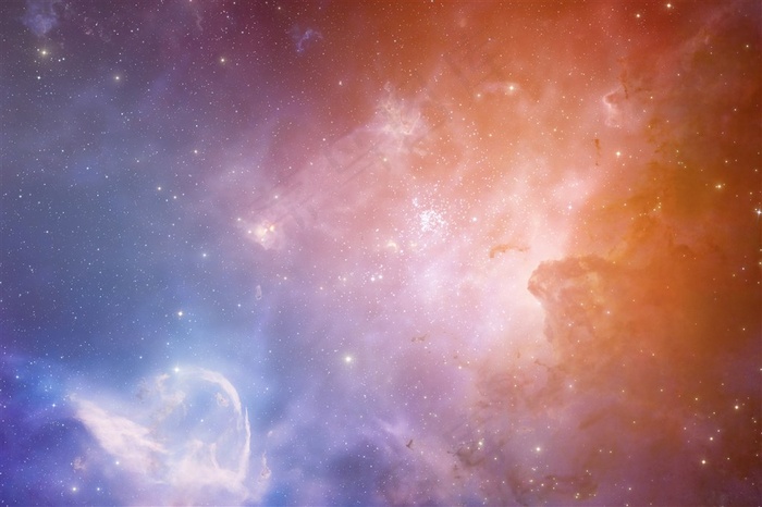炫彩星空宇宙高清图