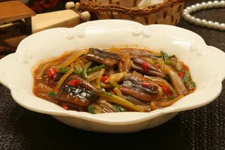 山妹子焖鳝鱼 (4)