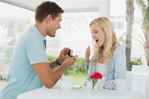 向女人求婚的男人素材高清图片 向女人求婚的男人素材高清图片