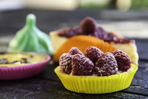 树莓水果蛋挞图片 树莓水果蛋挞图片