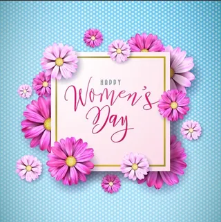 三八妇女节女神节贺卡素材