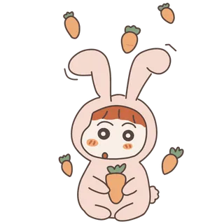 蜡笔小新可爱人物免扣素材