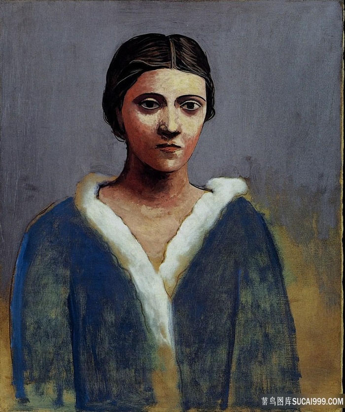 妇人肖像艺术油画