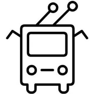 无轨电车 PNG免抠