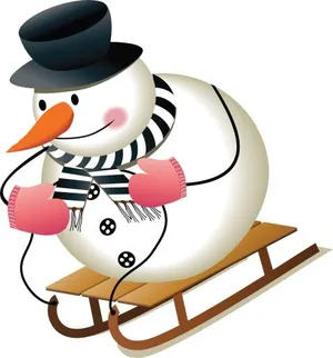雪人 PNG免抠