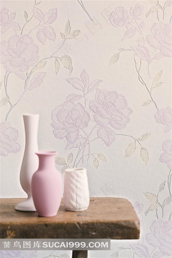 欧美室内效果图花瓶