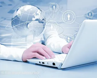 电脑网络科技图片