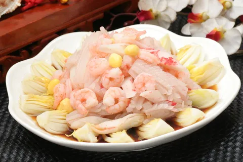 三鲜蒸娃娃菜18元