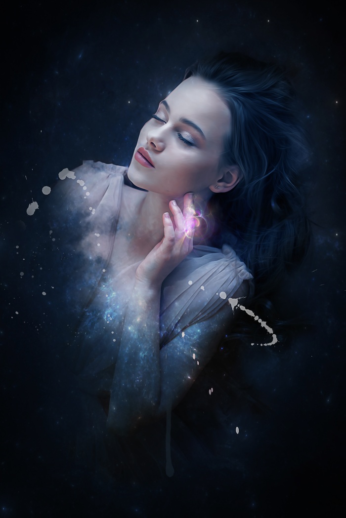 清新唯美可爱的女孩摄影图片