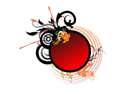 简约风名片海报边框图框素材AI矢量图 (1)