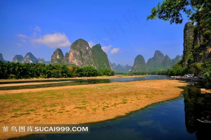 广西桂林阳朔自然美景摄影素材