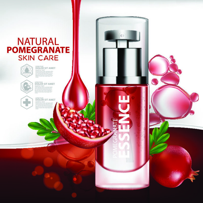 设计广告化妆品素材