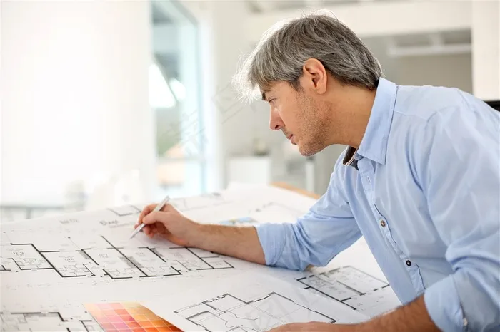 家装建筑设计师人物