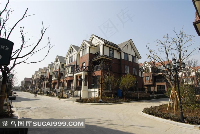 欧式别墅小区实景