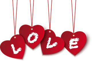 吊坠情人节心形