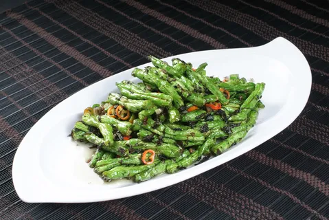 XCXC0531川-香锅四季豆 XCXC0531川-香锅四季豆