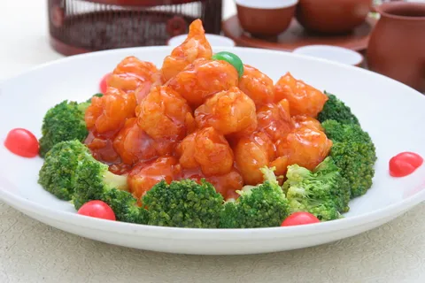 红梅脆皮虾球 46元 (3)