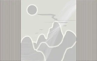 新中式现代背景墙