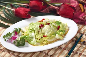 爆炒圆白菜
