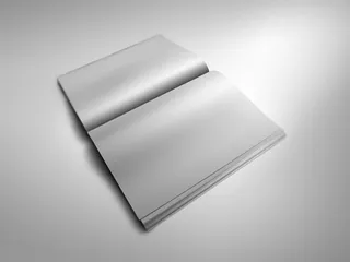 简约画册样机展示效果