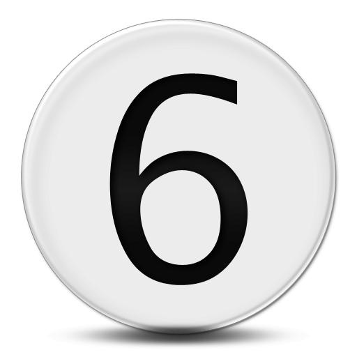 数字 6免抠(512x512)