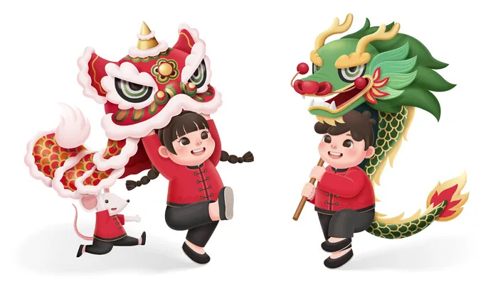 设计新年装饰素材eps,ai矢量模版下载