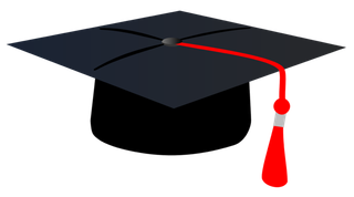 帽子博士帽黑色