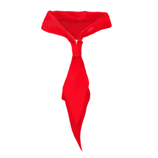 红领巾素材免扣正面