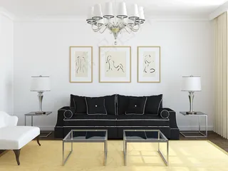 小型客厅家具摆设图片