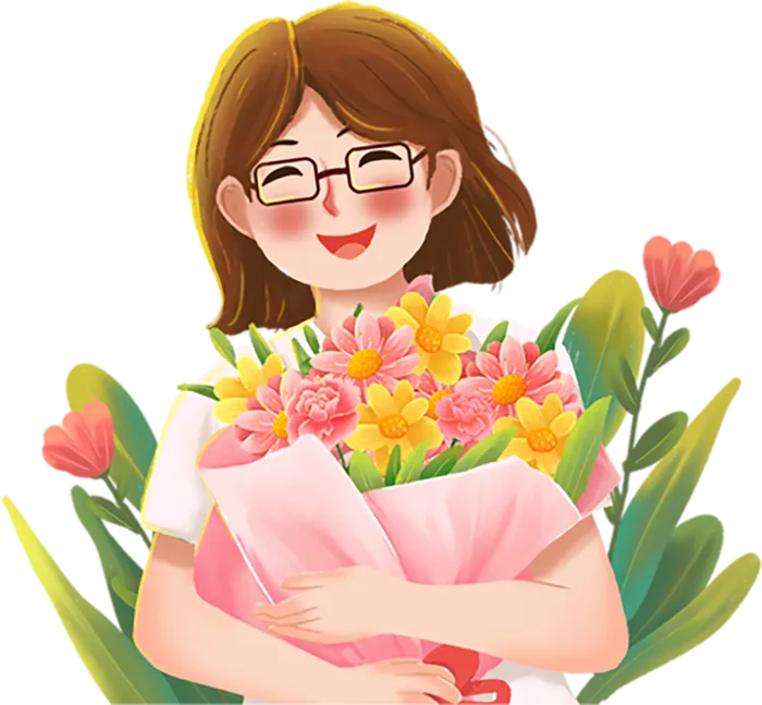 教师节/老师手棒鲜花