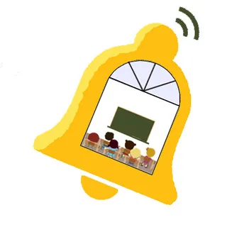 手绘教师节 铃铛psd文件 png免扣