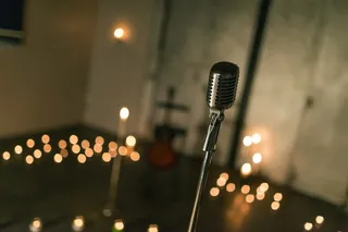 话筒娱乐摄影高清图片