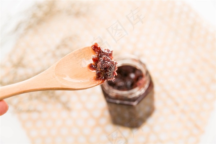 红糖姜枣茶姜汤摄影