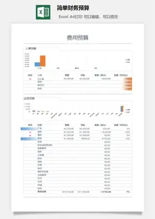 4简单财务预算